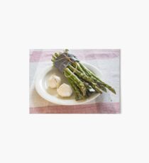 Asparagus and Garlic Art Board