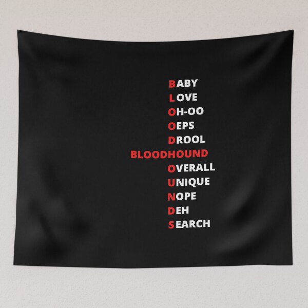 Item preview, Funny Bloodhound text design designed and sold by MayaAndNora.