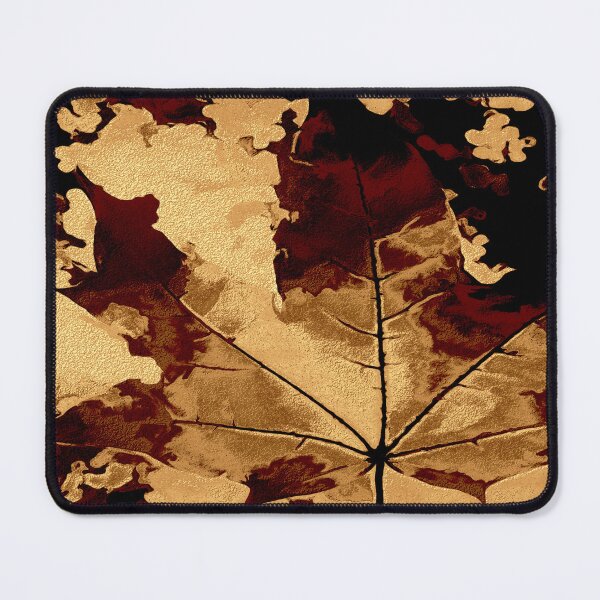 Item preview, Maple leaf with golden copper color designed and sold by SulkaCreative.