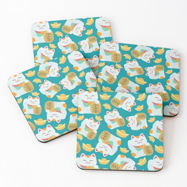 Item preview, Fortune Cat Pattern designed and sold by The magic  Yellow bus.