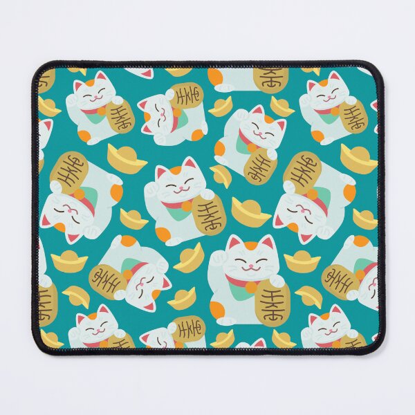 Item preview, Fortune Cat Pattern designed and sold by The magic Yellow bus.