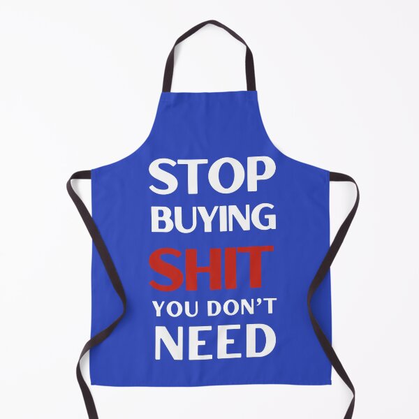 Item preview, Anti Consumerism - Stop Buying Shit  designed and sold by Hic21.