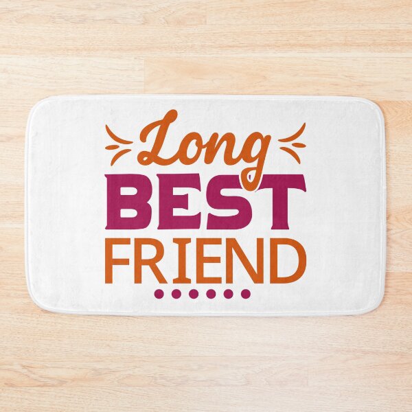 Item preview, Long Best Friends Forever Endless  Friendship forever Art Soft Happy Life Apparel Essential Motivation Inspiration Joy Mood designed and sold by DesignByHeartUK.