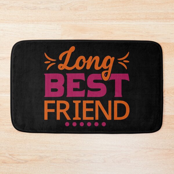 Item preview, Long Best Friends Forever Endless  Friendship forever Art Soft Happy Life Apparel Essential Motivation Inspiration Joy Mood designed and sold by DesignByHeartUK.