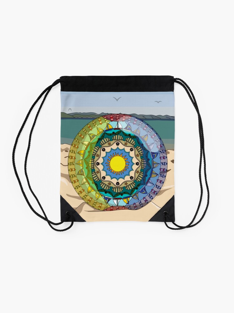 Alternate view of Summer Sunshine Drawstring Bag