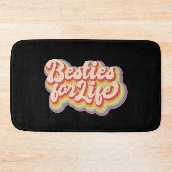 Item preview, Besties for Life Best Friends Forever Endless  Friendship forever Art Soft Happy Life Apparel Essential Motivation Inspiration Joy Mood designed and sold by DesignByHeartUK.