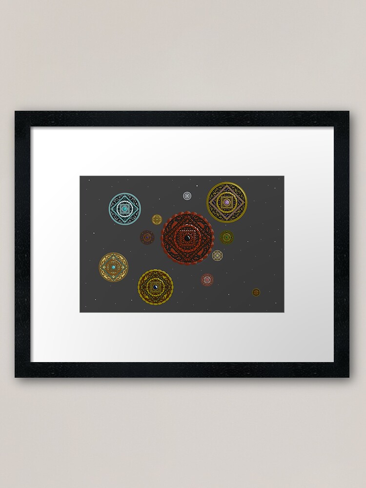 Alternate view of The Zodiac Framed Art Print