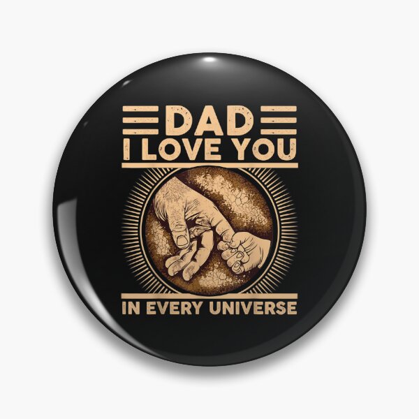 Artikelvorschau, Dad I-Love-You In Every Universe Father's Day Sweet Quote T-Shirt entworfen und verkauft von Blue-Rechard.