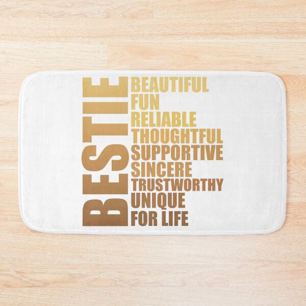 Item preview, Bestie Best Friends Forever Endless  Friendship forever Art Soft Happy Life Apparel Essential Motivation Inspiration Joy Mood designed and sold by DesignByHeartUK.