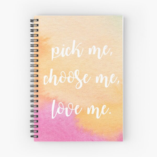 Item preview, pick me, choose me, love me designed and sold by Mia-Grace Johnson.