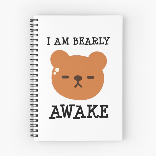 Item preview, I Am Bearly Awake designed and sold by MOONINSPIRATION.
