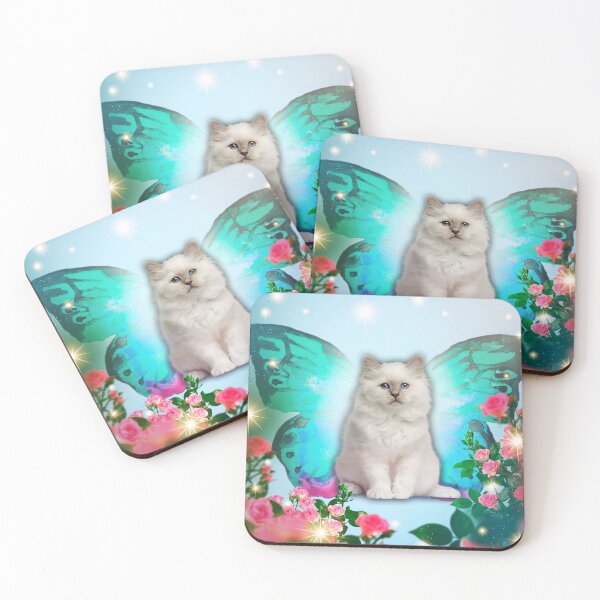 Item preview, cat,flowers,glitter,leaf,cat patterns,butterfly, designed and sold by DOsell.