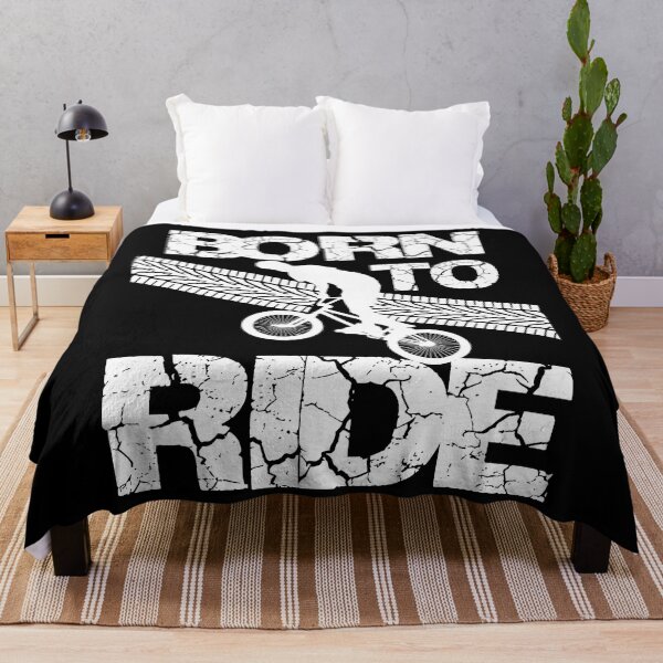 Item preview, born to ride bmx race bike cyclist ride designed and sold by la-petite-folie.
