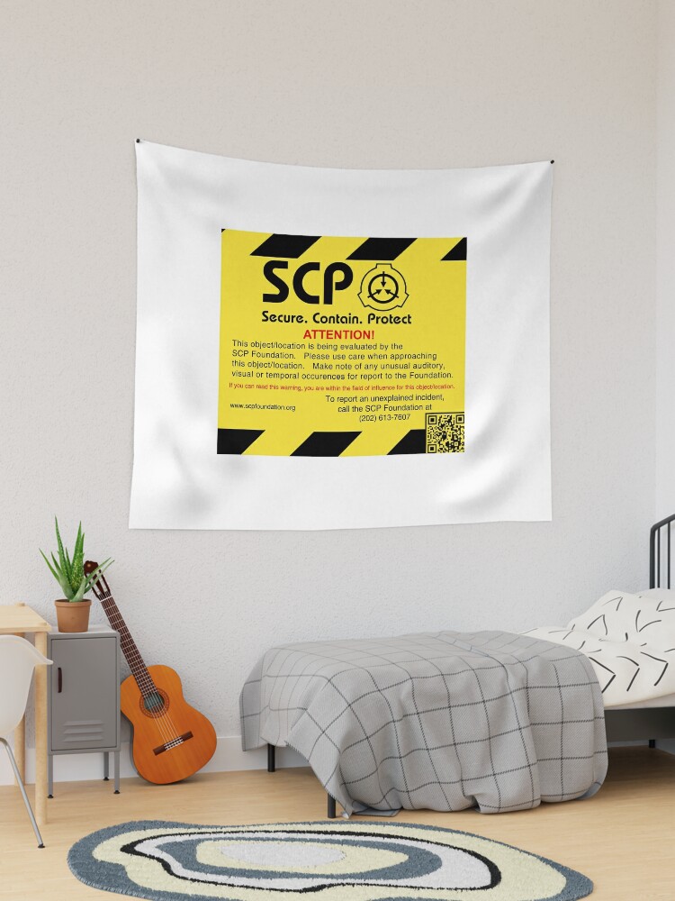 SCP Yellow Sign Poster by Raildur