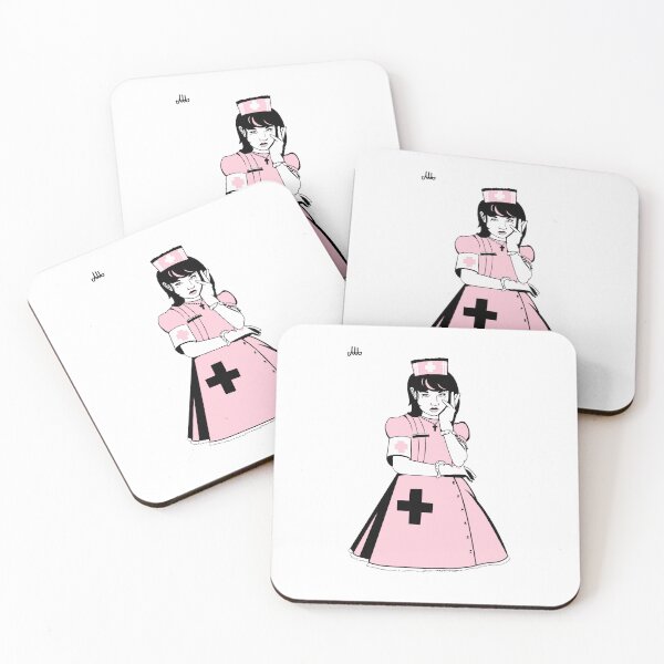 Item preview, Pastel goth nurse designed and sold by ValentineCurios.