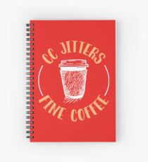 CC Jitters Fine Coffee Spiral Notebook