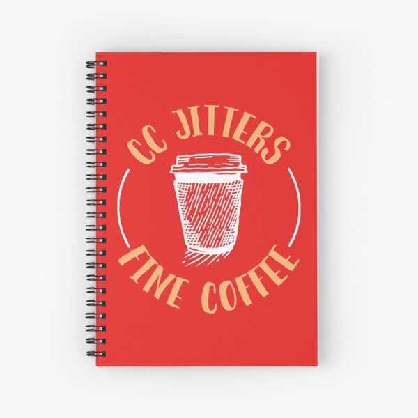 CC Jitters Fine Coffee Spiral Notebook