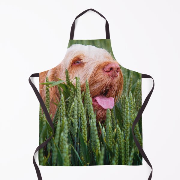 Item preview, Wheatfield Spinone designed and sold by FOLK ART FUSION.