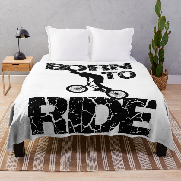 Item preview, born to ride bmx race bike cyclist ride designed and sold by la-petite-folie.