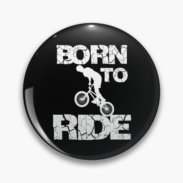 Item preview, born to ride bmx race bike cyclist ride designed and sold by la-petite-folie.