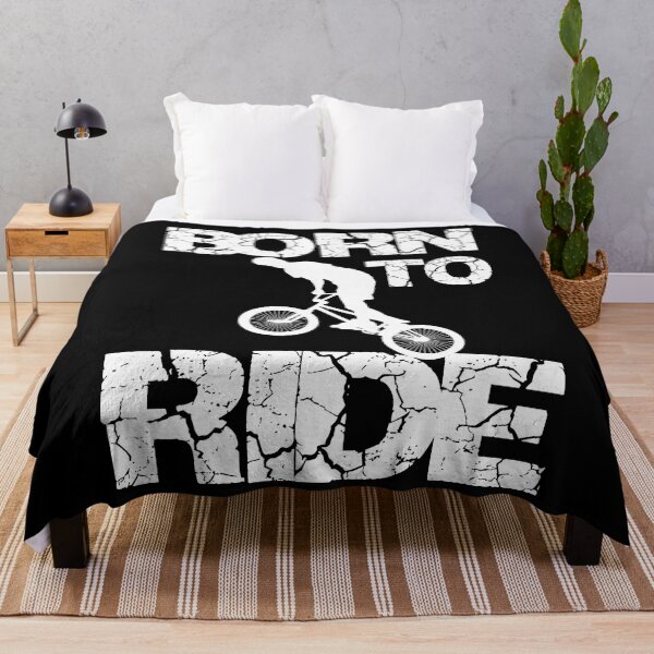 Item preview, born to ride bmx race bike cyclist ride designed and sold by la-petite-folie.