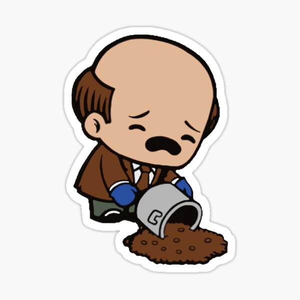 "Kevin Spilling Chili Kevin Malone Chili Office Funny TV Series Vintage