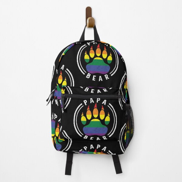 Item preview, Proud Papa, Rainbow Bear Paw Father's Day Graphic designed and sold by Holiday-Art.