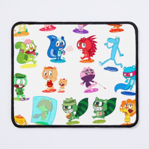 Item preview, Happy Tree Friends Characters Flippy Giggles Petunia Handy Toothy Stickers - Unique designed and sold by ElPatron258366.