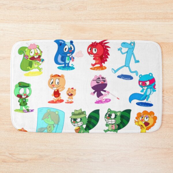 Item preview, Happy Tree Friends Characters Flippy Giggles Petunia Handy Toothy Stickers - Unique designed and sold by ElPatron258366.