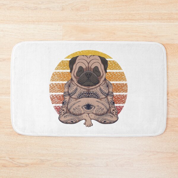 Item preview, dog meditating after stepping on a bee designed and sold by gangglamour.