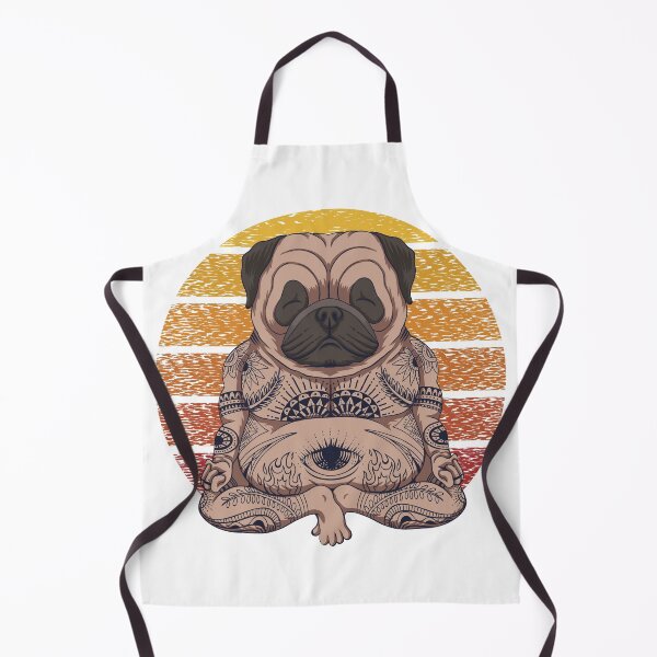 Item preview, dog meditating after stepping on a bee designed and sold by gangglamour.