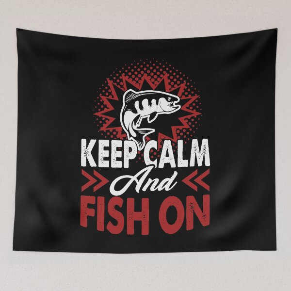 Item preview, Fishing - Keep Calm And Fish On designed and sold by UnknownArtistt.
