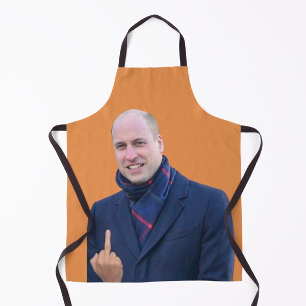 Item preview, Prince William Middle Finger Funny Platinum Jubilee Sticker designed and sold by Teetans.