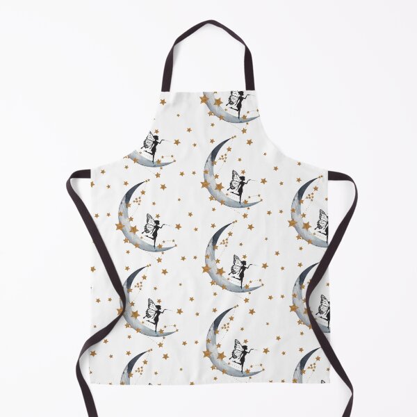 Item preview, WInged Fairy Playing on the Moon - Fairy Court Design designed and sold by CreativNode.