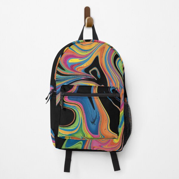 Item preview, Colorful Abstract Fluid Art designed and sold by Lucky-Town-Art.