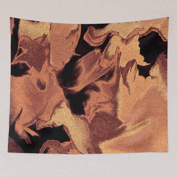Item preview, Wild copper curves designed and sold by SulkaCreative.