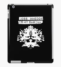 "Joss Whedon Is My Shrink" - Light iPad Case/Skin