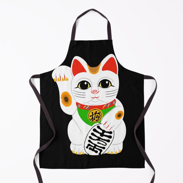 Artikelvorschau, Glückliche chinesische winkende Katze (schwarze Version) entworfen und verkauft von Adam Regester.