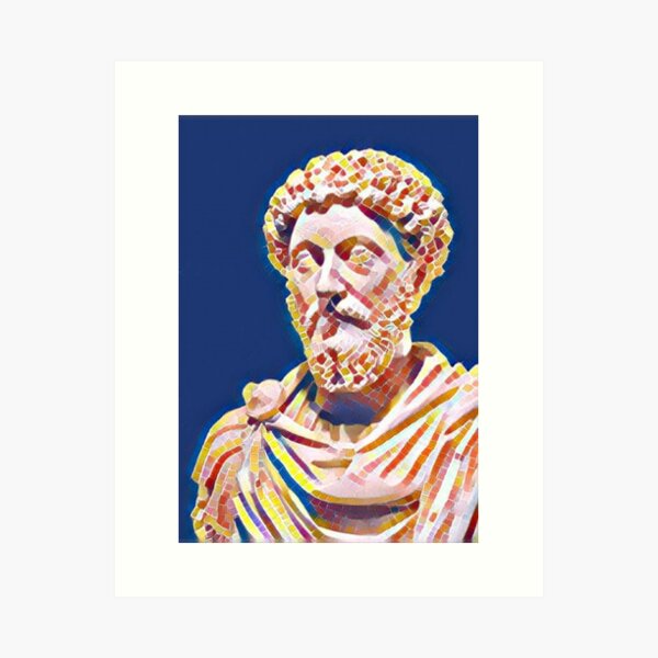 Meditations - Marcus Aurelius, an art print by sk moon - INPRNT