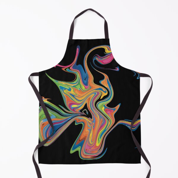 Item preview, Colorful Abstract Fluid Art designed and sold by Lucky-Town-Art.