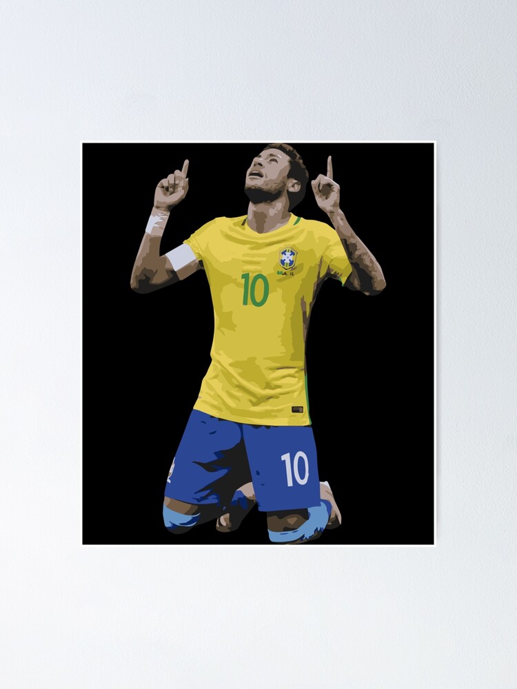 Neymar In Paris White Jersey Wallpaper Download | MobCup