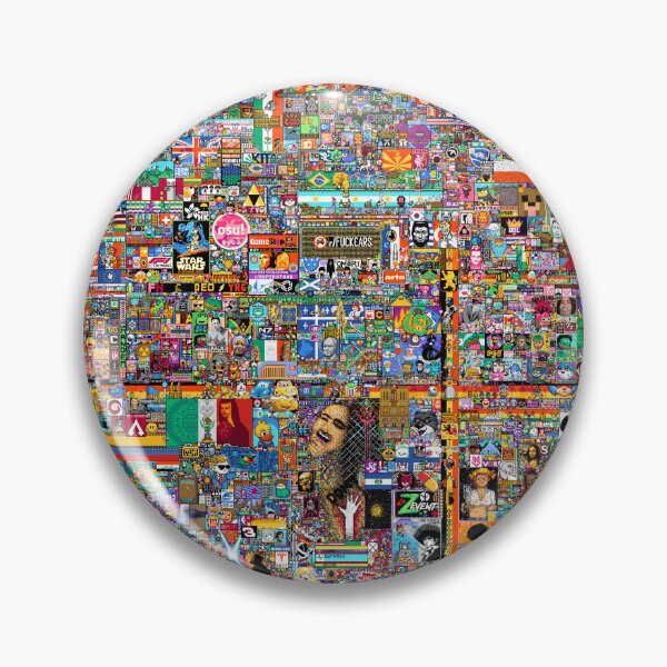 Item preview, Reddit Place 2022 - final version designed and sold by redoARTstore.