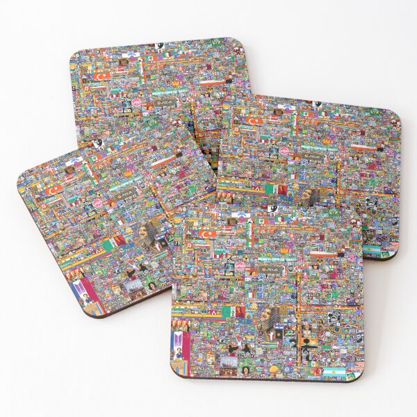 Item preview, Reddit Place 2022 - final version designed and sold by redoARTstore.