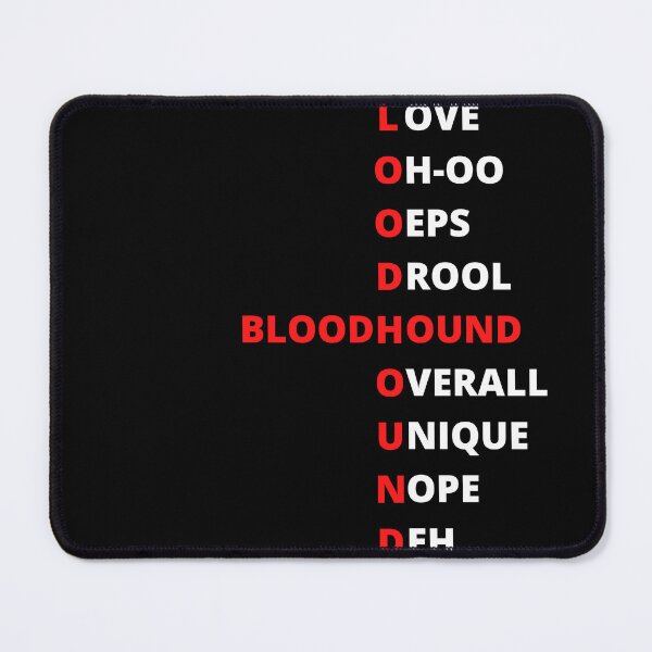 Item preview, Funny Bloodhound text design designed and sold by MayaAndNora.