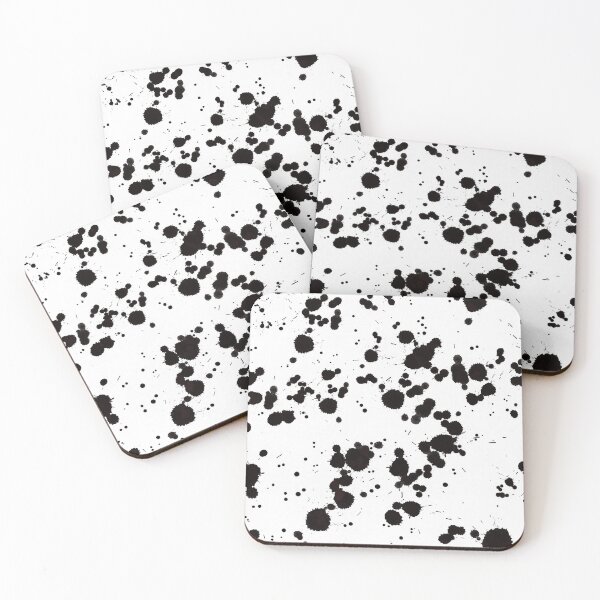 Item preview, Black Ink Spot Pattern designed and sold by Adam Regester.