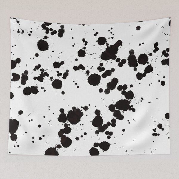 Item preview, Black Ink Spot Pattern designed and sold by Adam Regester.