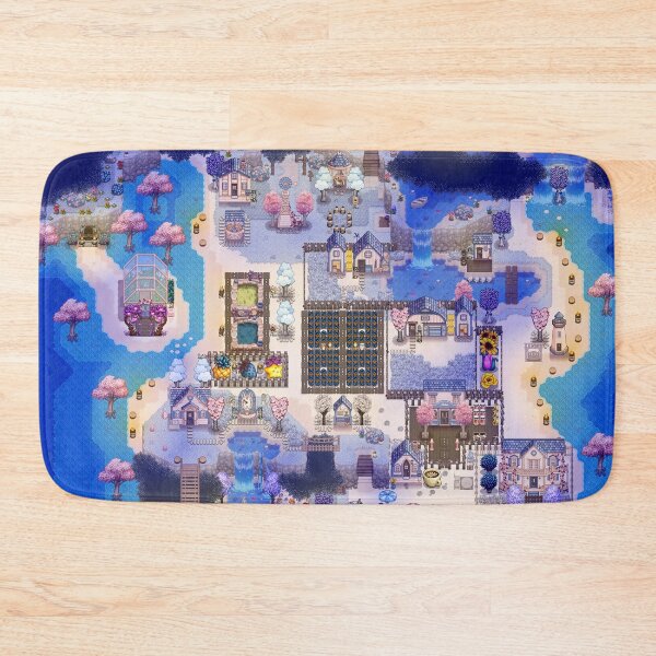 Item preview, Stardew Valley Game - Moonlit Farm designed and sold by CheckeredShoes6.
