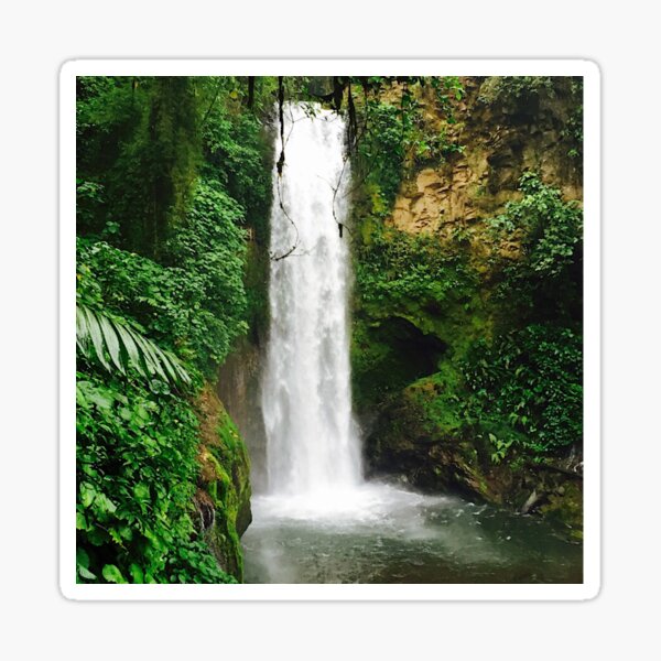 Waterfall Tranquility Sticker