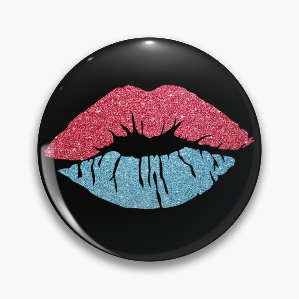 Artikelvorschau, Women's Kiss Lips America Lips Red Blue Lipstick USA Kiss Gear entworfen und verkauft von DynamicDesign.