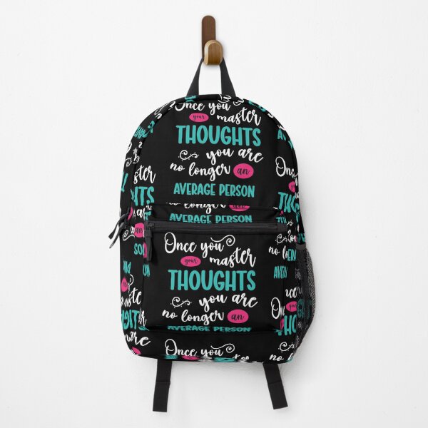 Item preview, Once you master your thoughts you are no longer an average person - mind control Quotes designed and sold by epicmarketing.